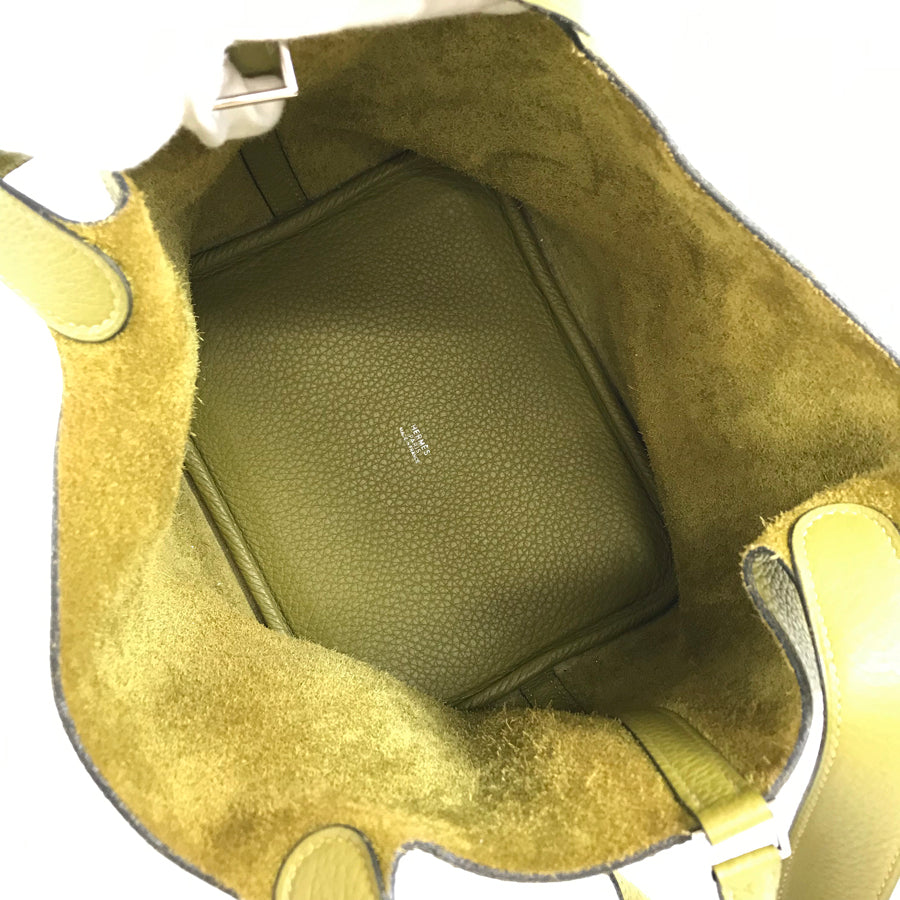 HERMES Anise green Handbag