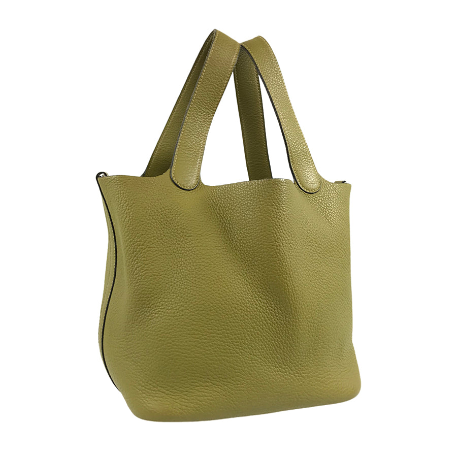HERMES Anise green Handbag