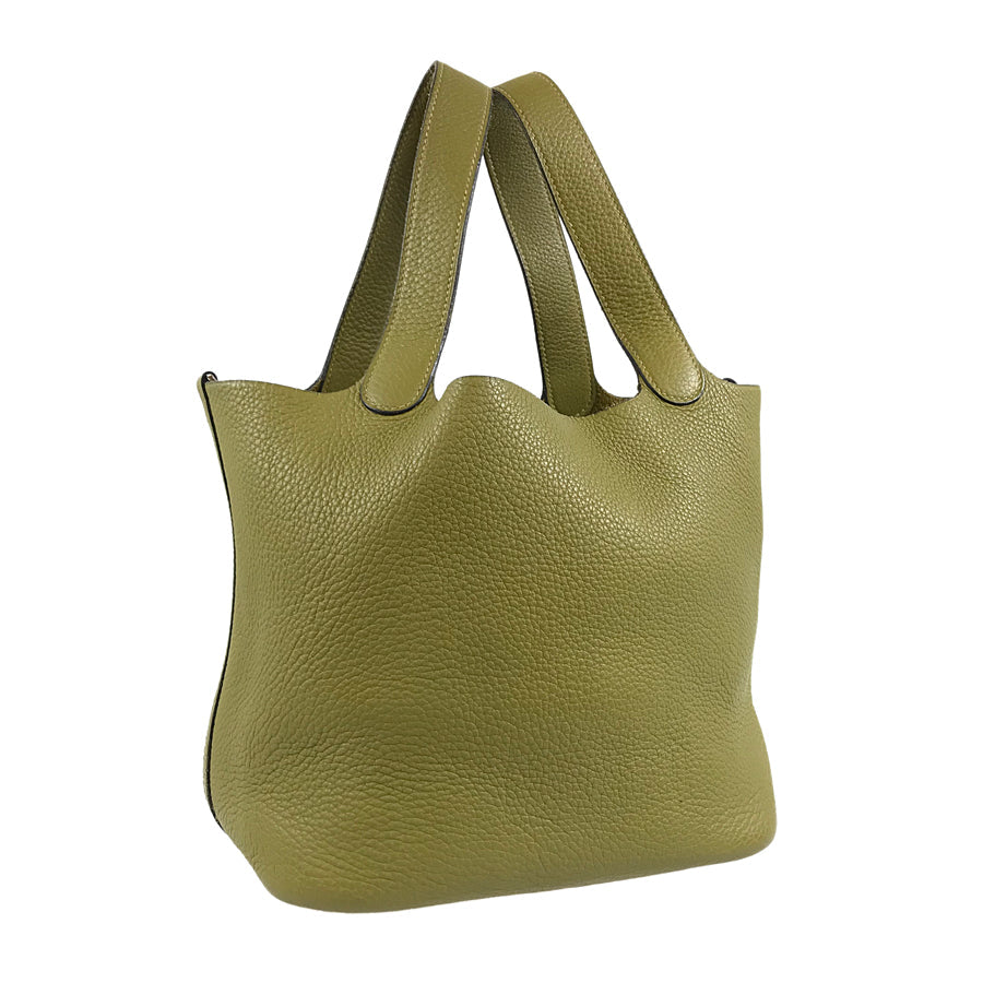HERMES Anise green Handbag