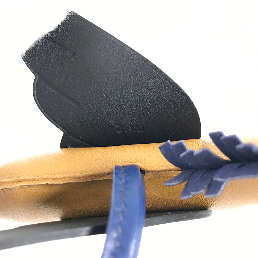 HERMES Pegasus Sesame Blue Saphir Black Z stamp (made in 2021) Bag charm