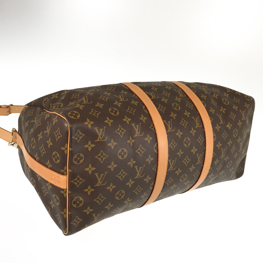 LOUIS VUITTON monogram keepall bandouliere 50 2WAY Boston bag