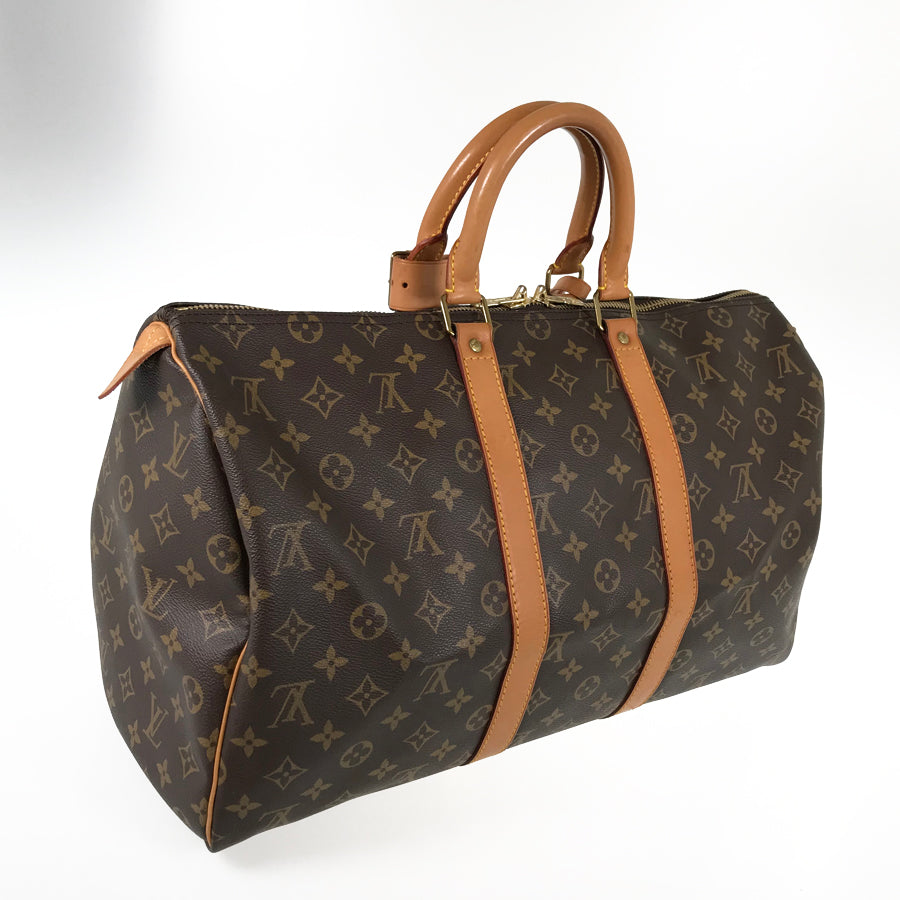 LOUIS VUITTON Monogram Keepall 45 M41428 Boston bag