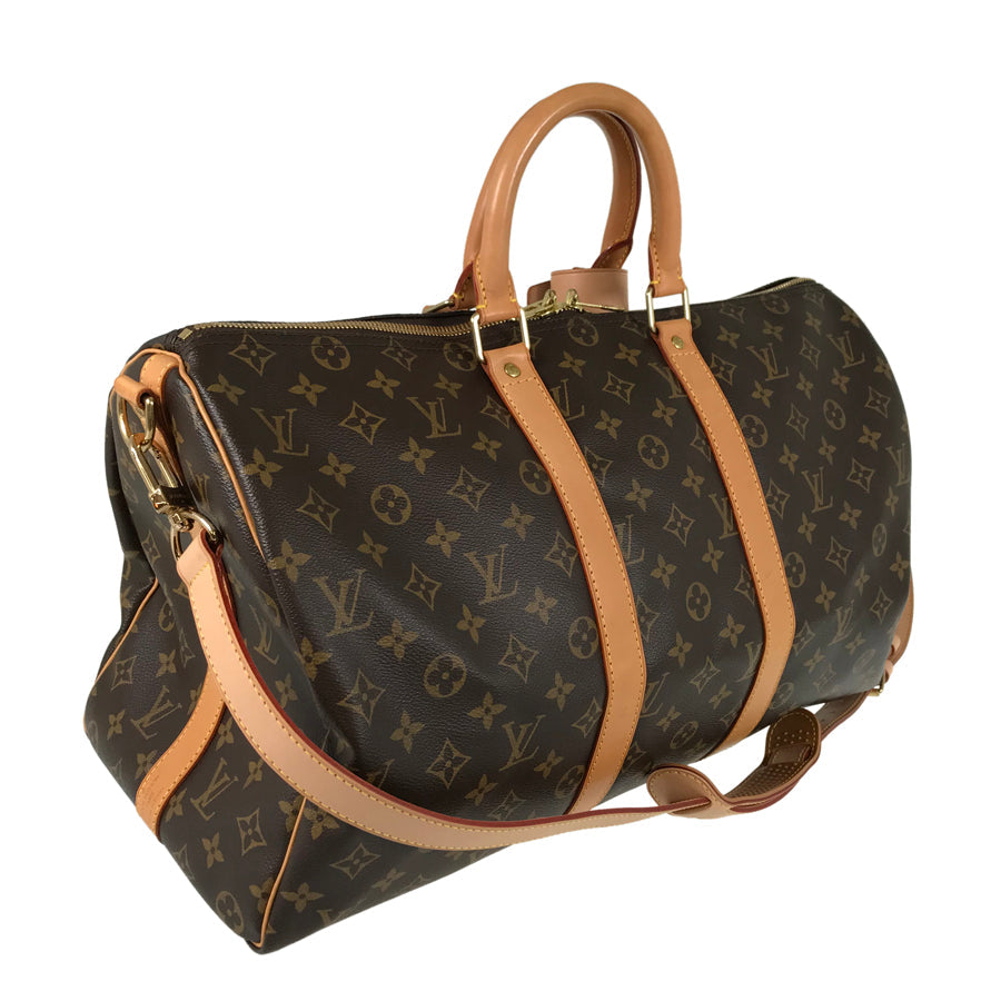 LOUIS VUITTON Monogram Keepall Bandouliere 45 M41418 Boston bag