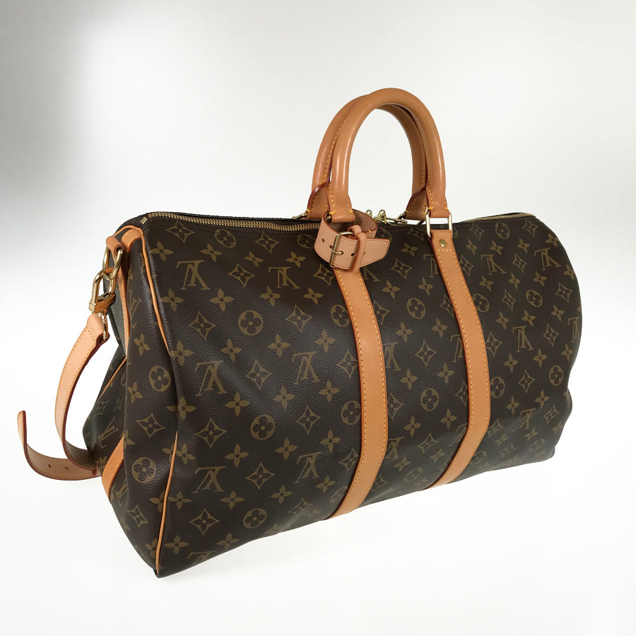 LOUIS VUITTON Monogram Keepall Bandouliere 45 M41418 Boston bag