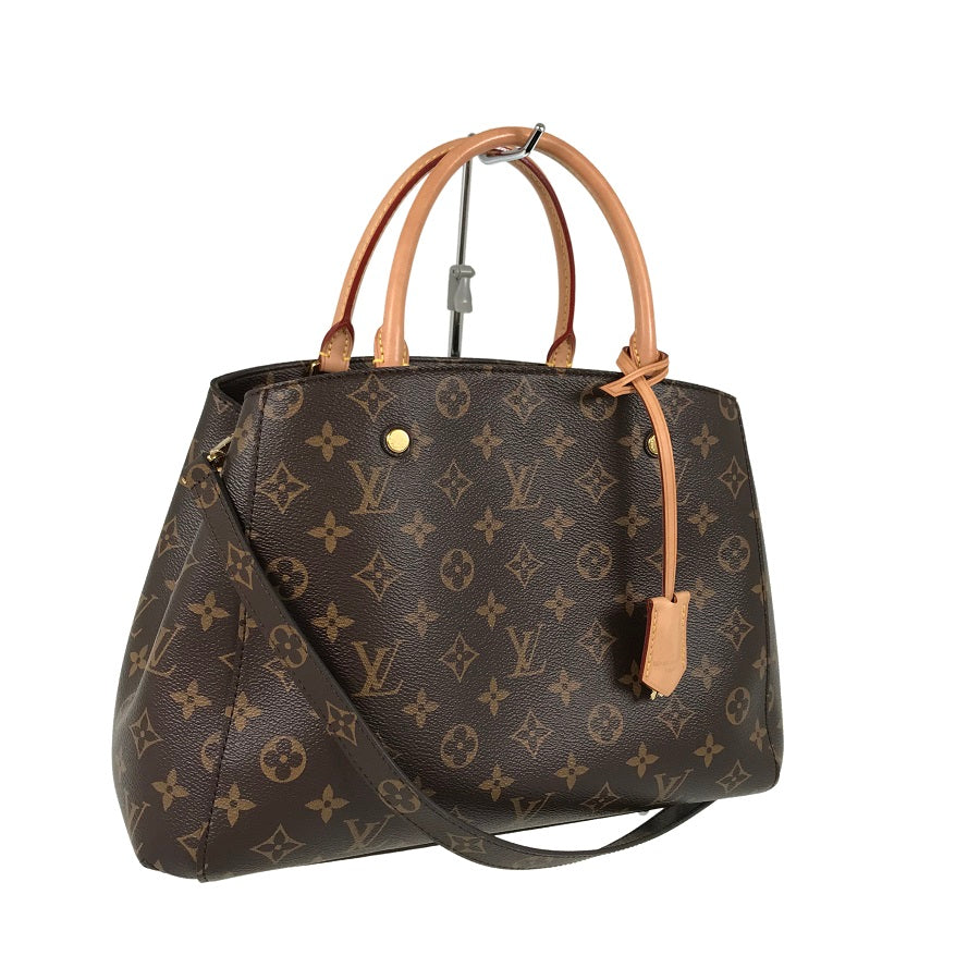 LOUIS VUITTON Monogram Montaigne MM M41056 Hand bag