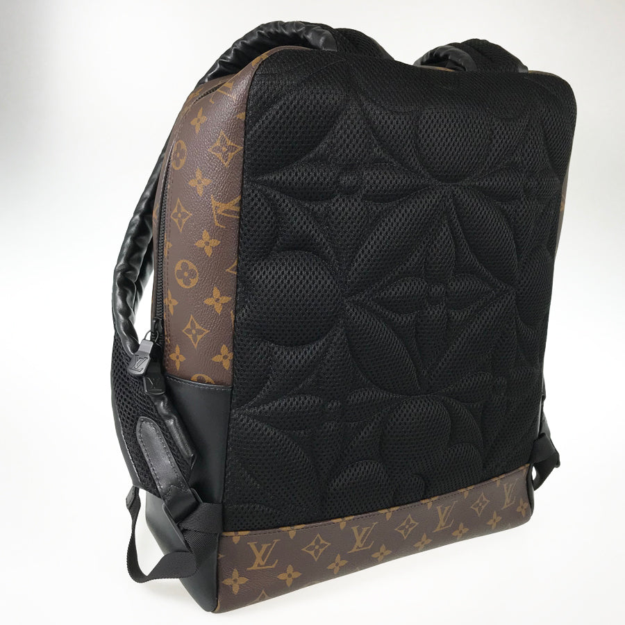 LOUIS VUITTON Monogram Macassar Dean Backpack M45335 Backpack