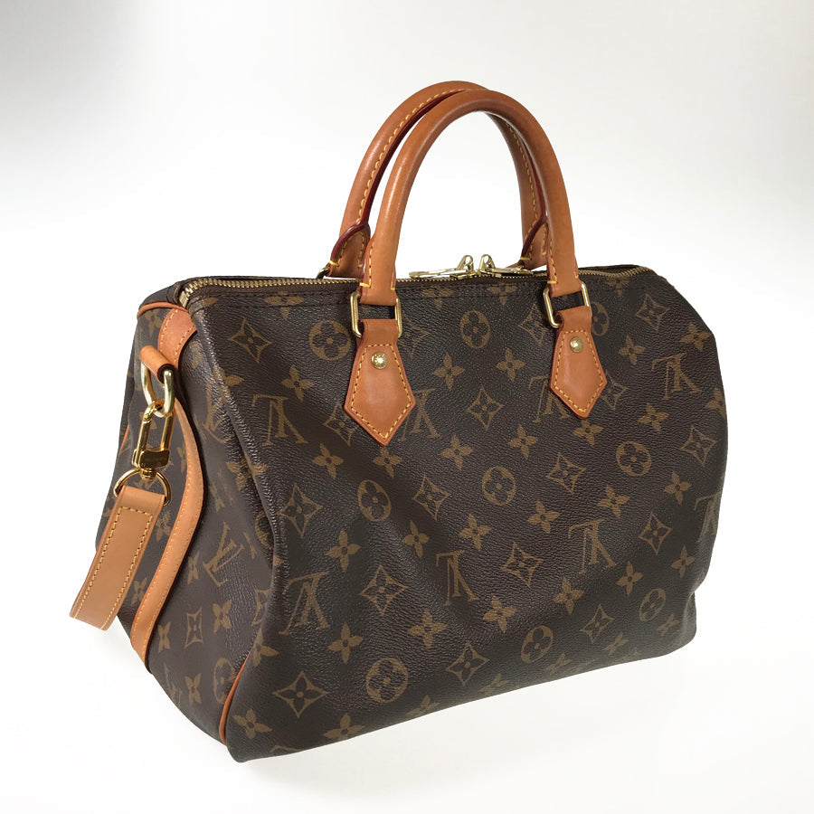 LOUIS VUITTON Monogram Speedy Bandouliere 30 M40391 Hand bag