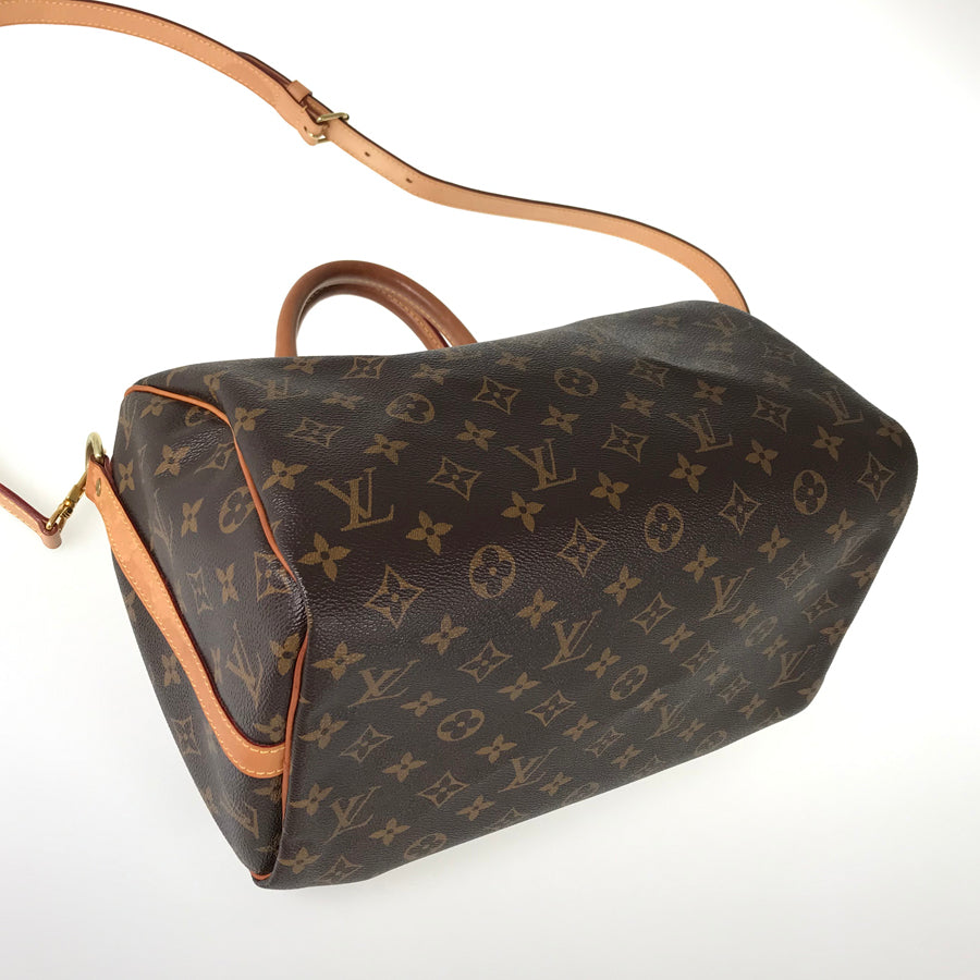 LOUIS VUITTON Monogram Speedy Bandouliere 30 M40391 Hand bag