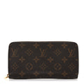 Louis Vuitton Monogram Zippy Wallet Coquelicot