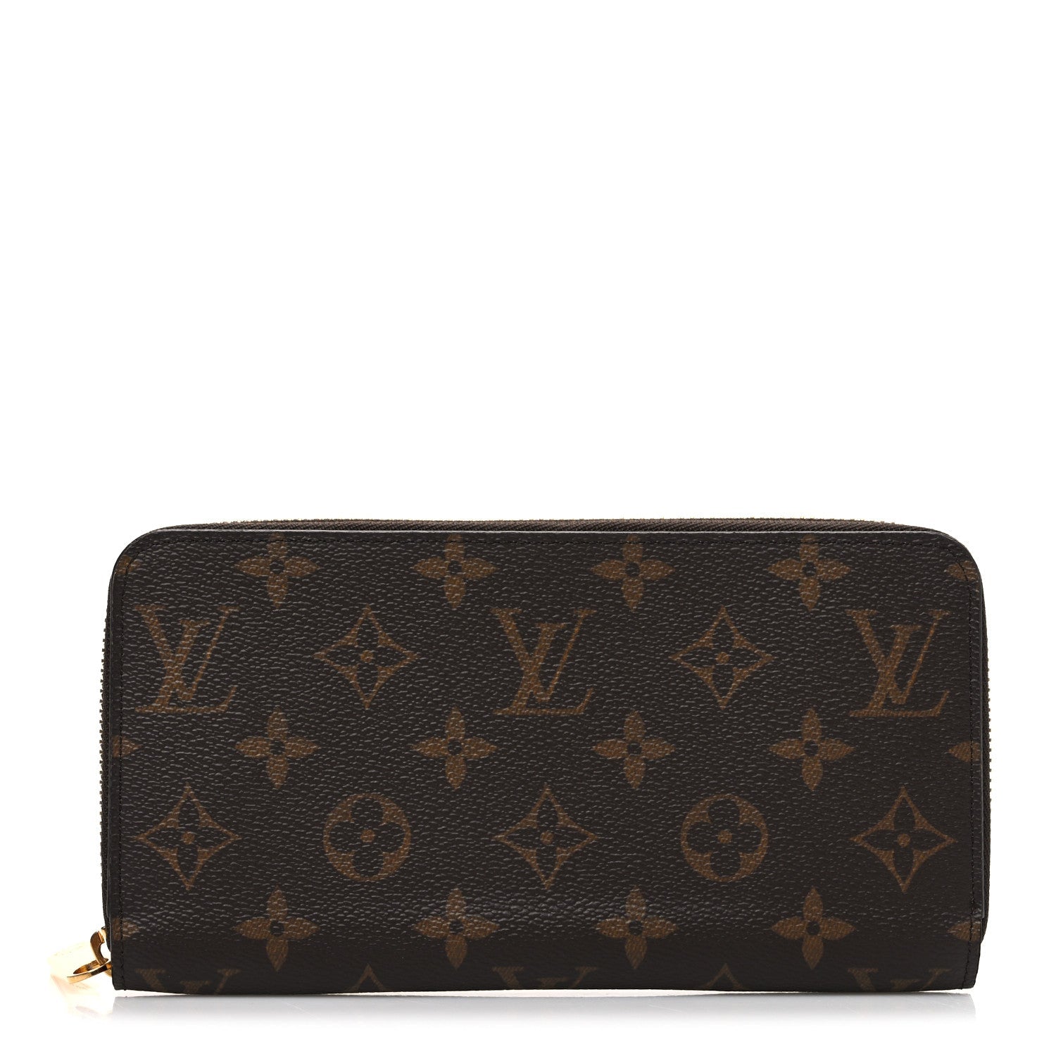 Louis Vuitton Monogram Zippy Wallet Coquelicot