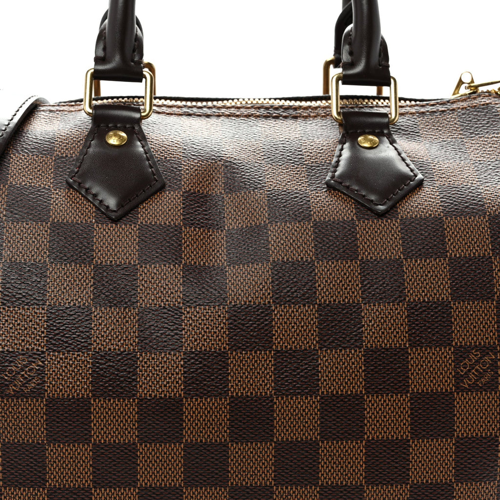 Louis Vuitton Damier Ebene Speedy Bandouliere 25