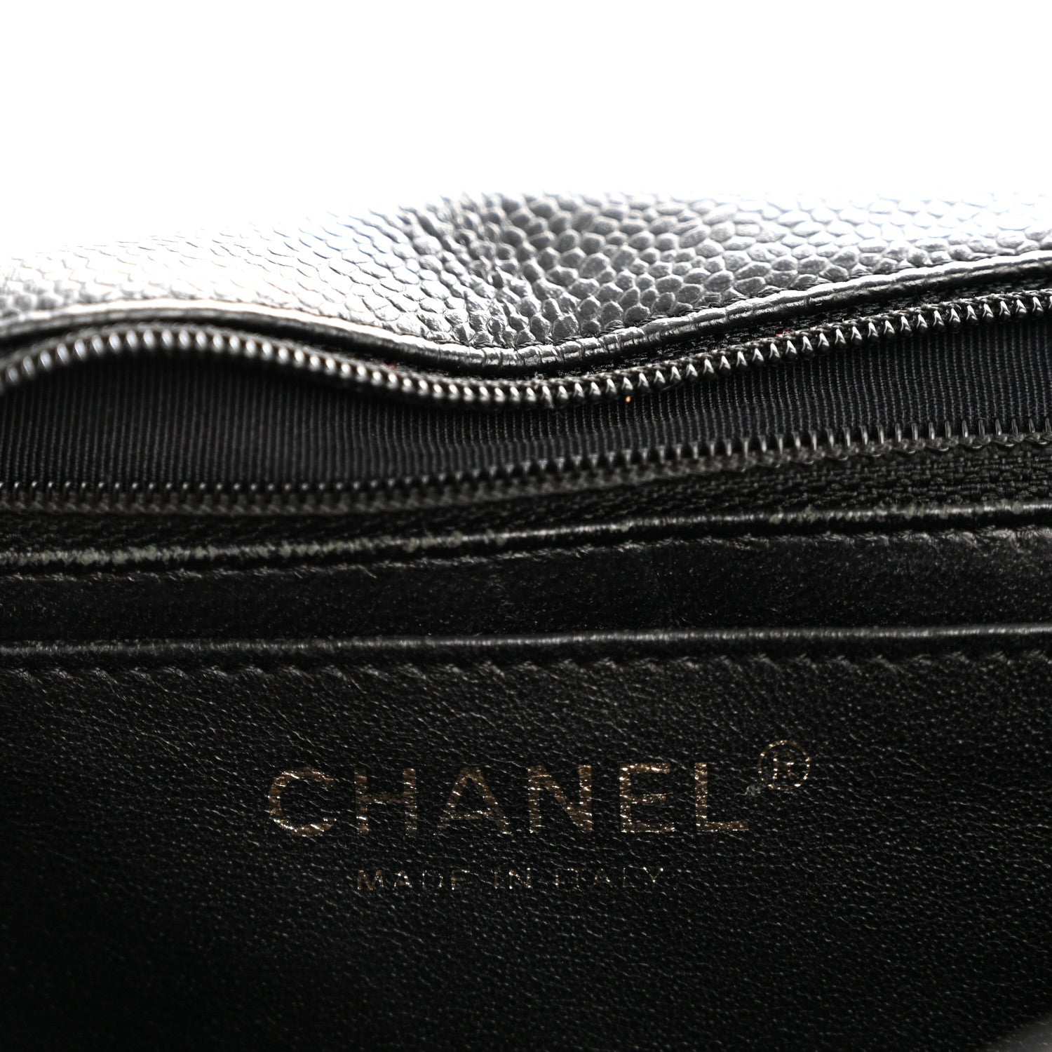 Chanel Caviar Quilted Jumbo Single Flap Black