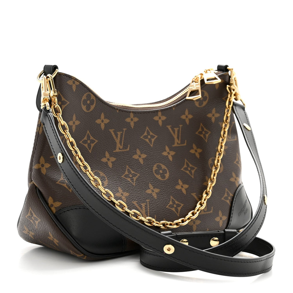Louis Vuitton Monogram Boulogne NM Black