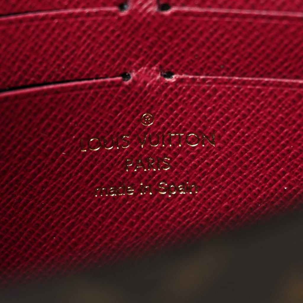 Louis Vuitton Monogram Jeanne Wallet Fuchsia