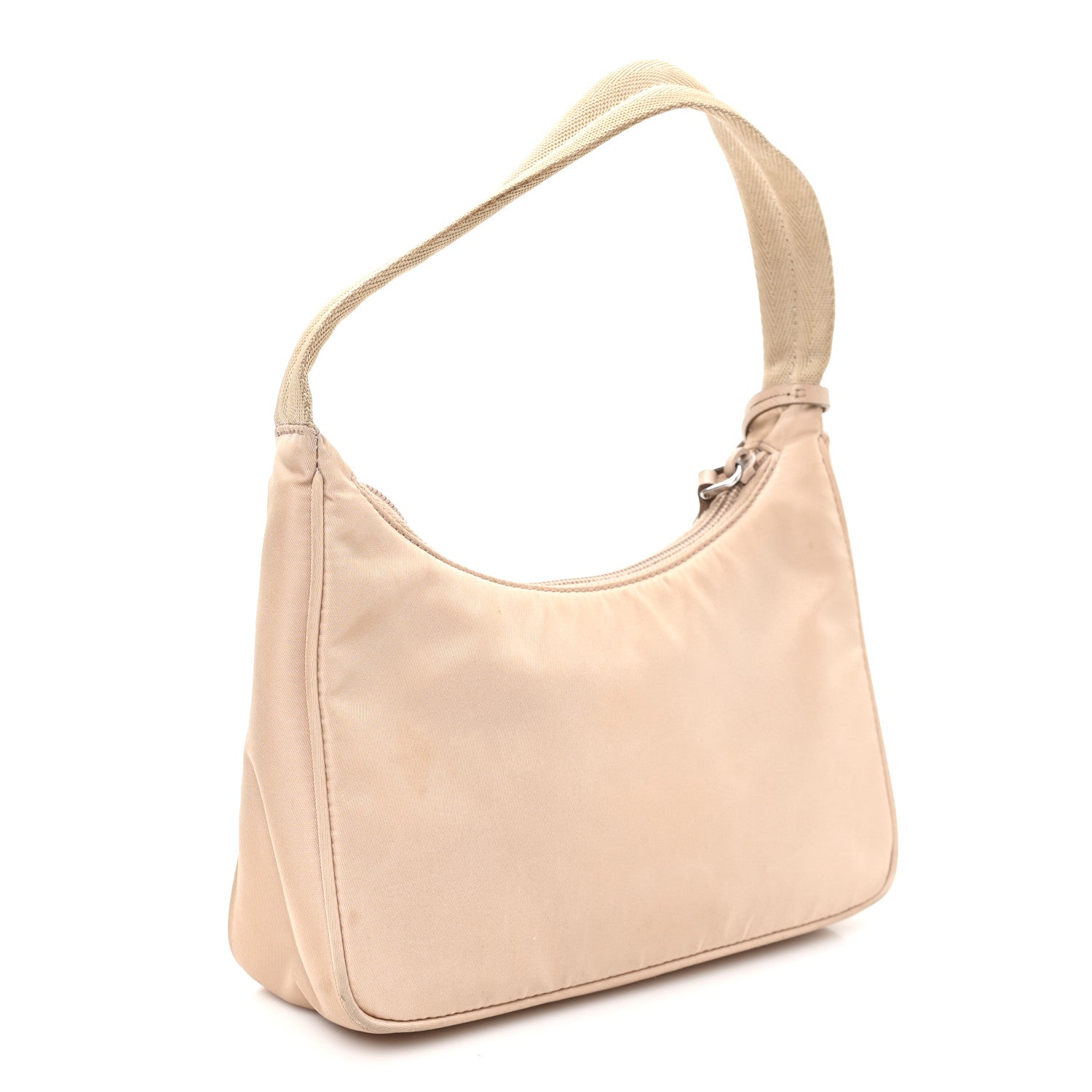 Prada Tessuto Nylon Mini Re-Edition 2000 Bag Cammeo