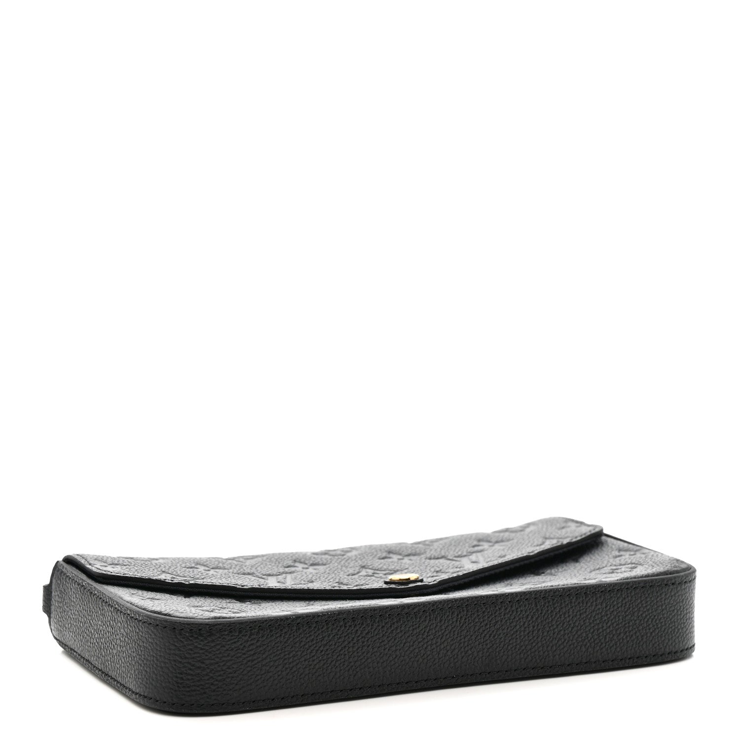 Louis Vuitton Empreinte Pochette Felicie Chain Wallet Black