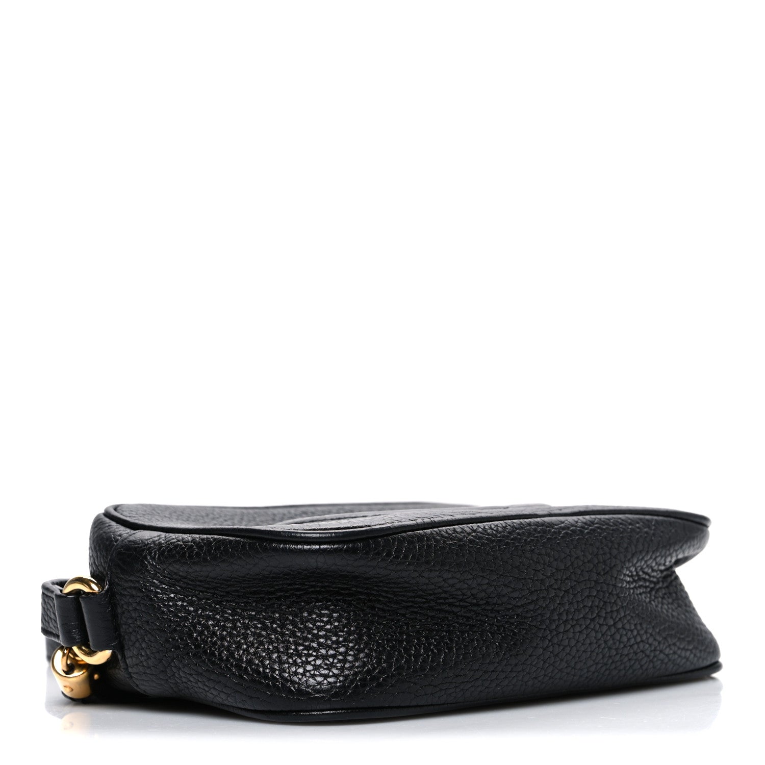 Gucci Pebbled Calfskin Small Soho Disco Bag Black