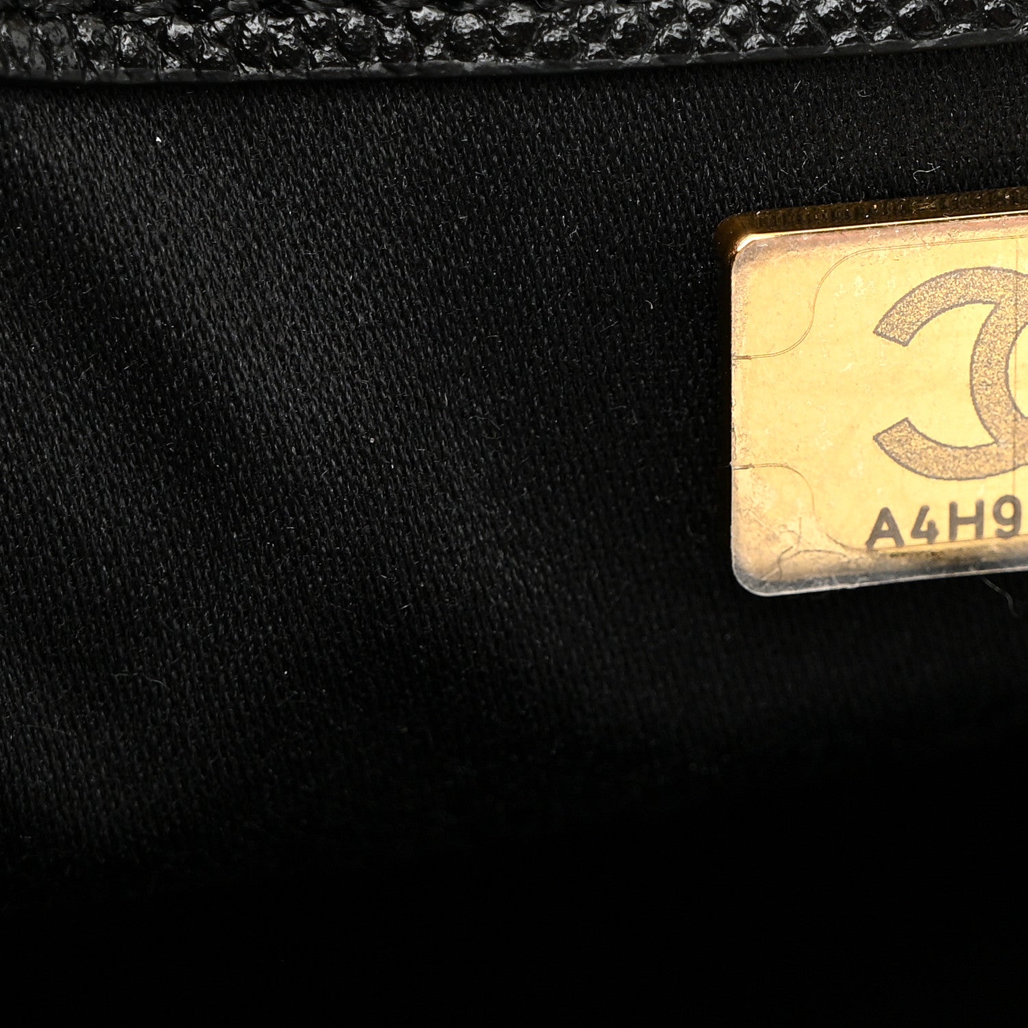 Chanel Caviar Quilted Mini Chanel 25 Handbag Black