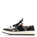 Louis Vuitton Denim Monogram Lous Sneakers 37 Gray