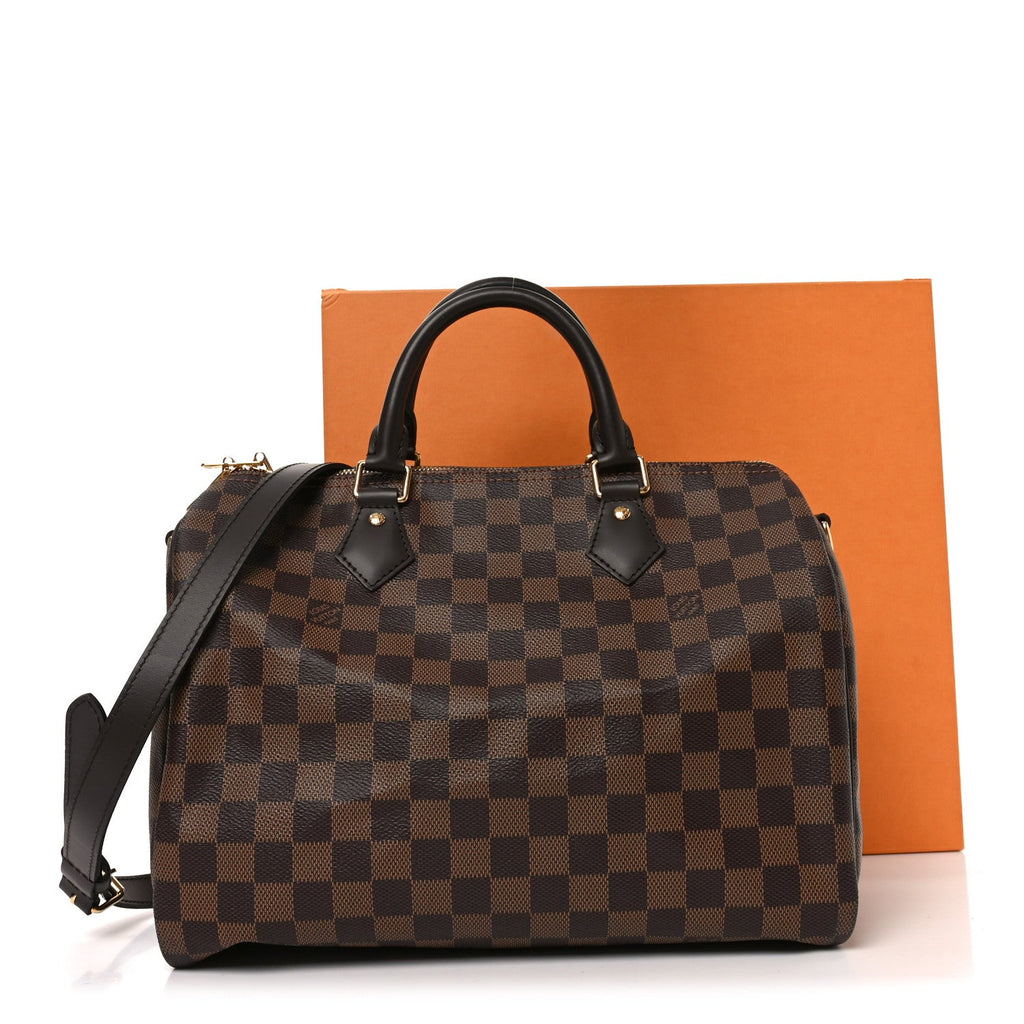 Louis Vuitton Damier Ebene Speedy Bandouliere 30