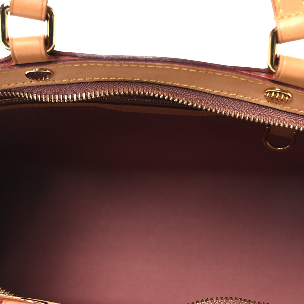 Louis Vuitton Vernis Brea MM Rose Velours