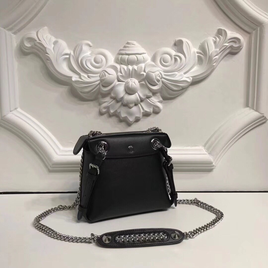 Fendi Black Mini Back To School Backpack