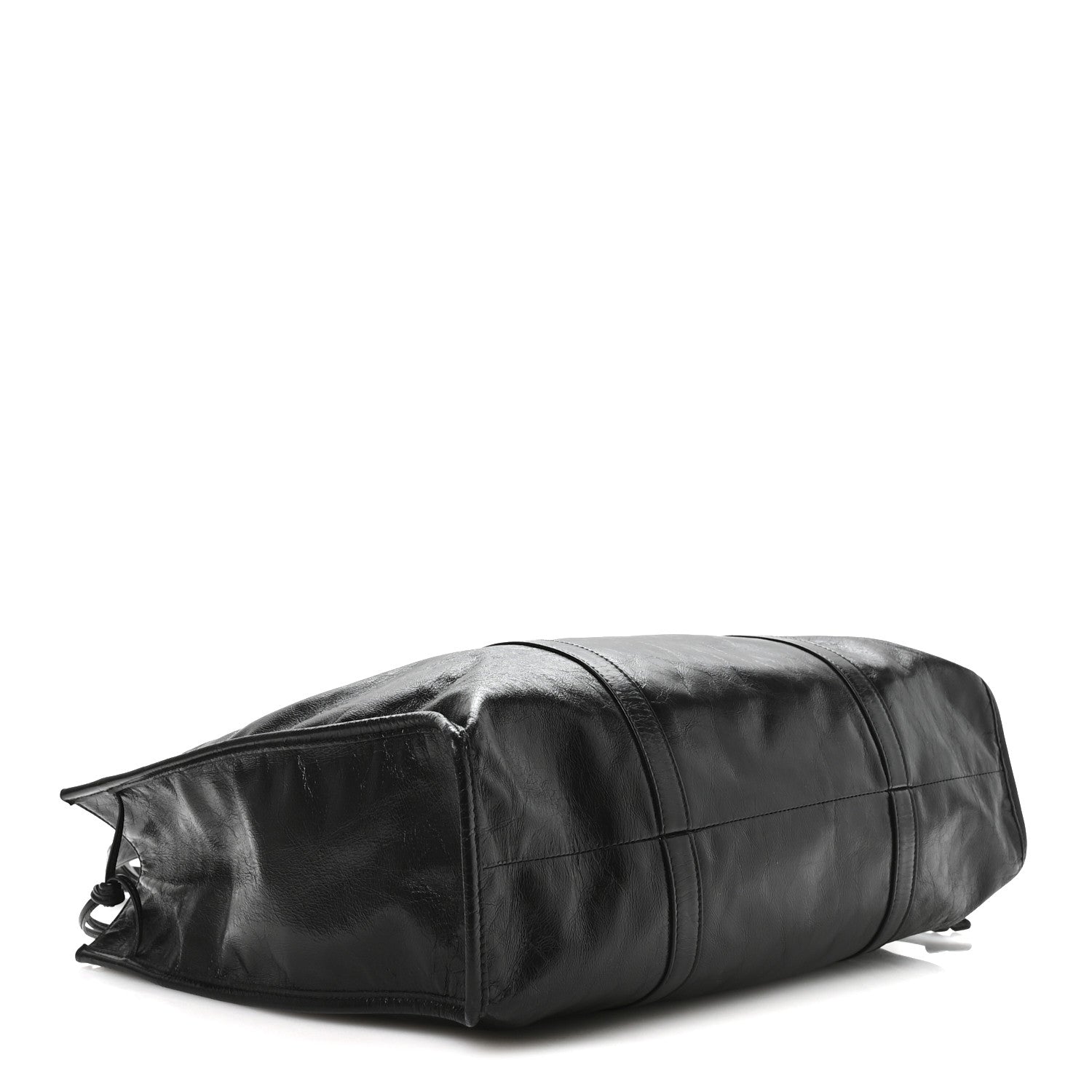 Prada Soft Lux Large Shopping Tote Black
