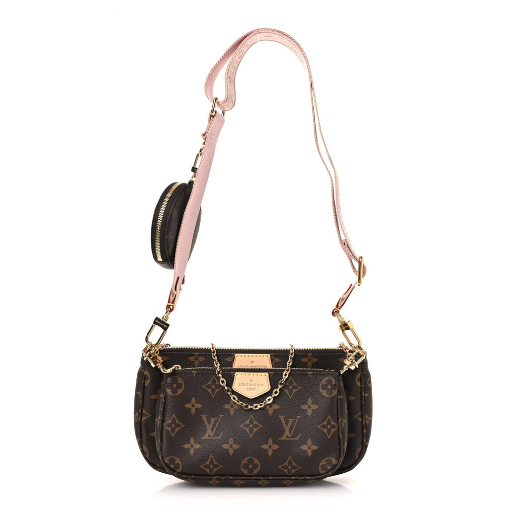 Louis Vuitton Monogram Multi Pochette Accessories Rose Clair