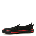 Gucci GG Nylon Mens 1977 Tennis Slip On Sneakers 8.5 Black