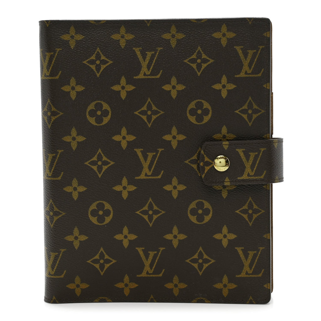 Louis Vuitton Monogram Large Ring Agenda Cover