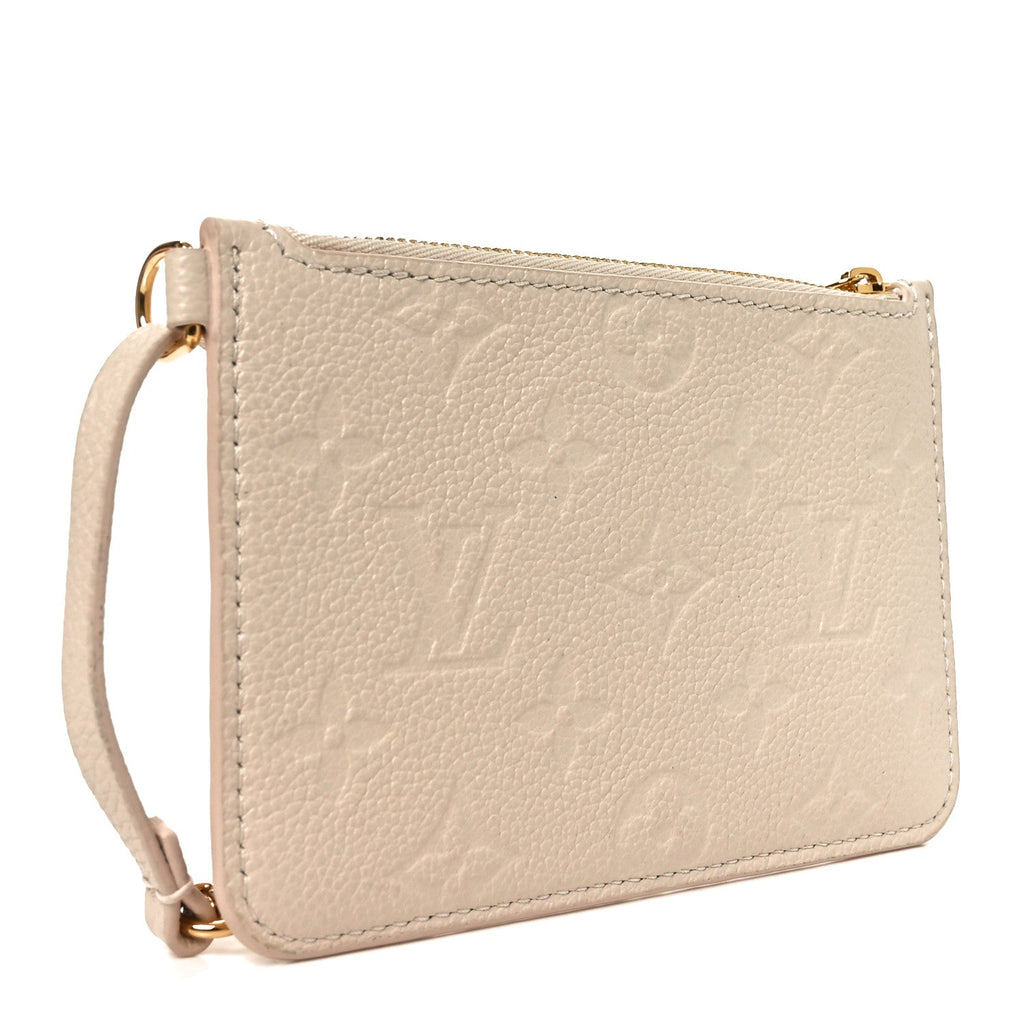 Louis Vuitton Empreinte Monogram Giant LV Bundle Pochette Cream