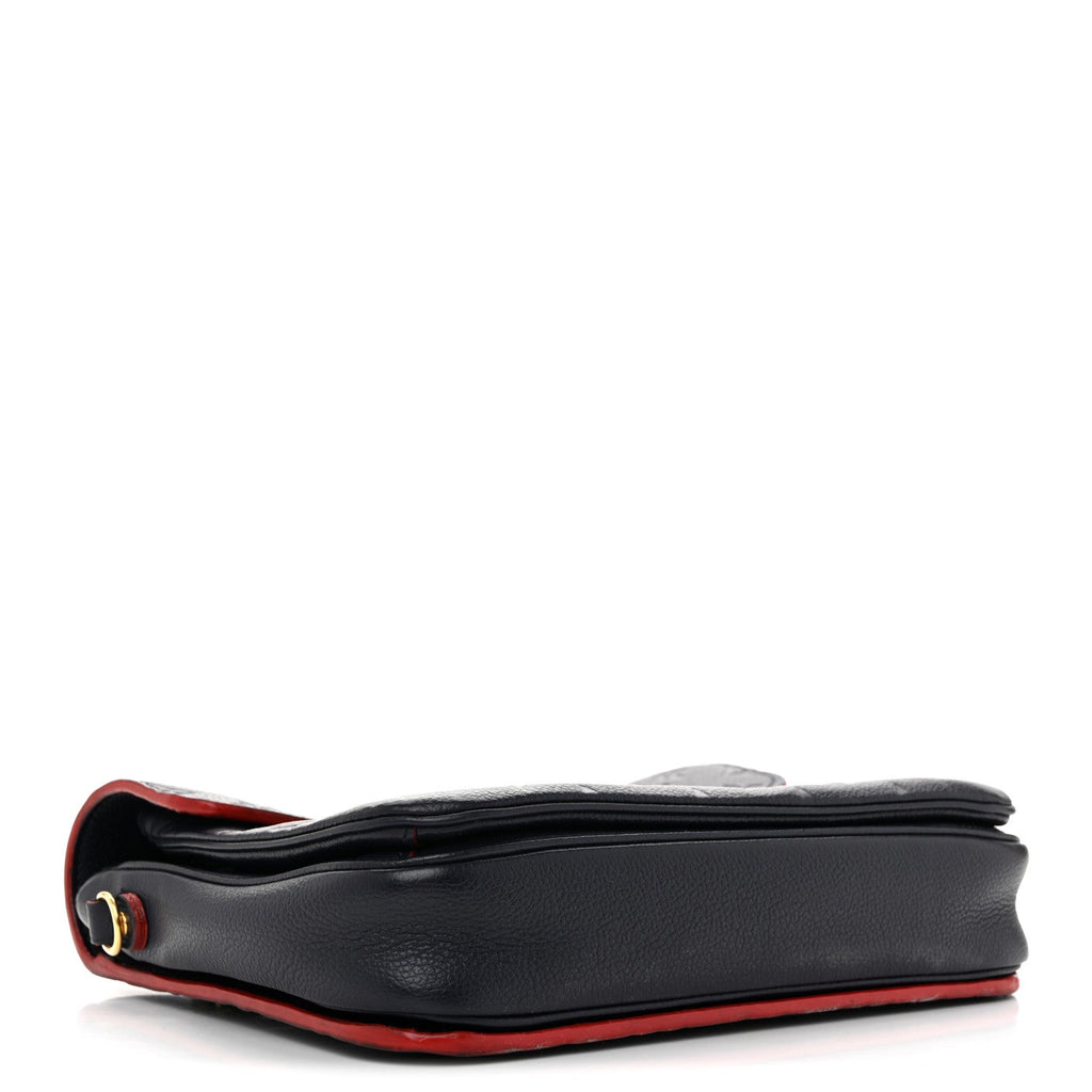 Louis Vuitton Empreinte Pochette Metis Marine Rouge