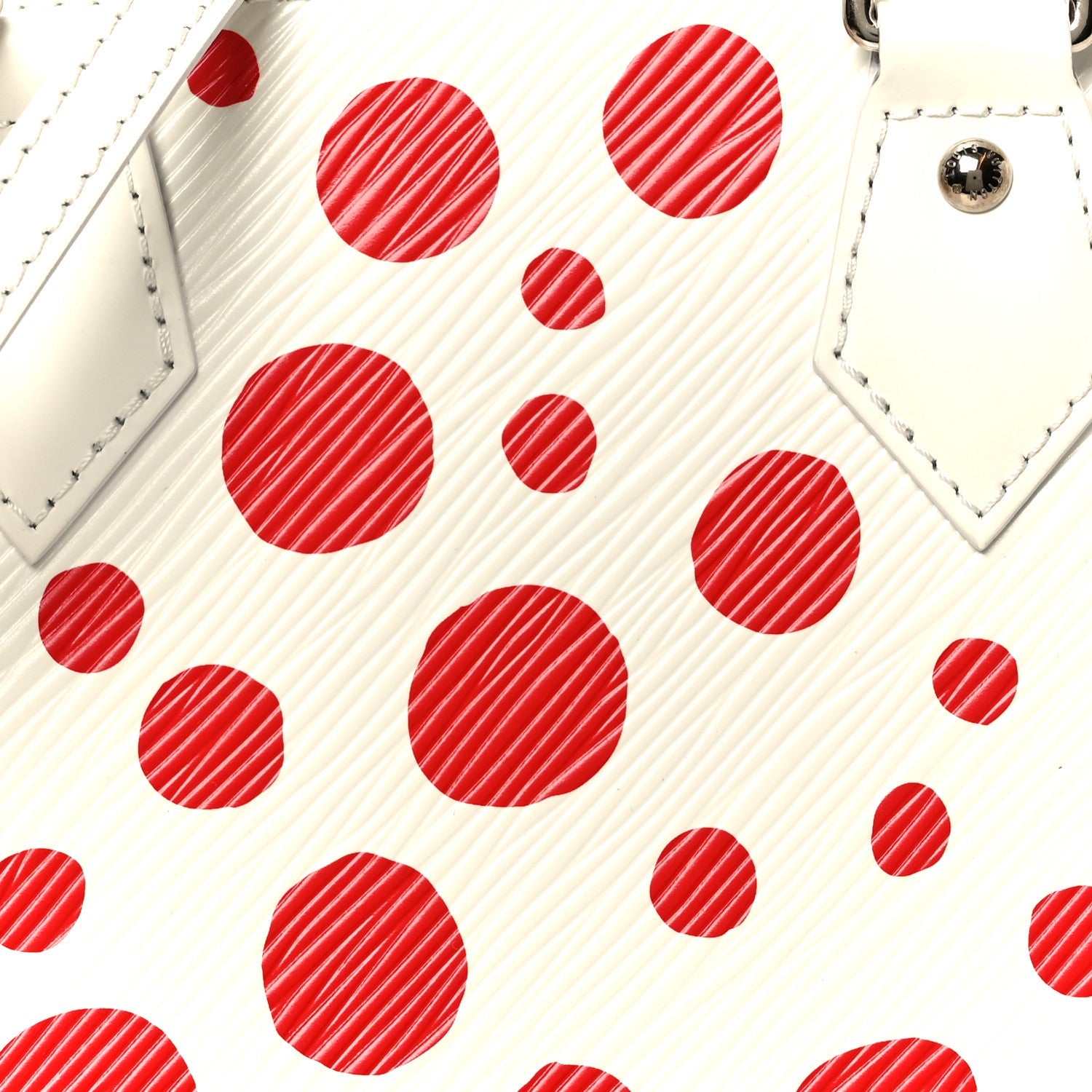 Louis Vuitton LV X YK Epi Alma BB White