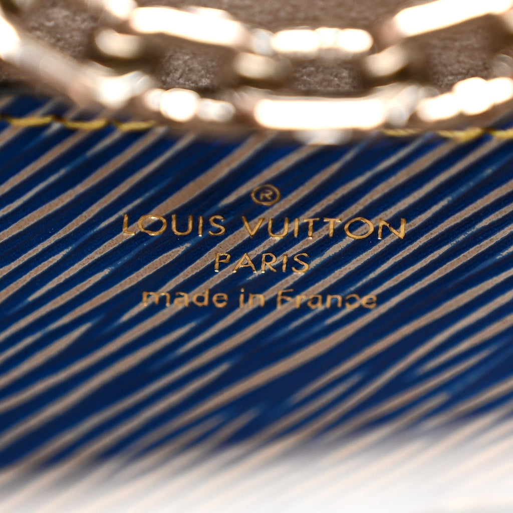 Louis Vuitton Epi Twist Shoulder Bag PM Denim Light