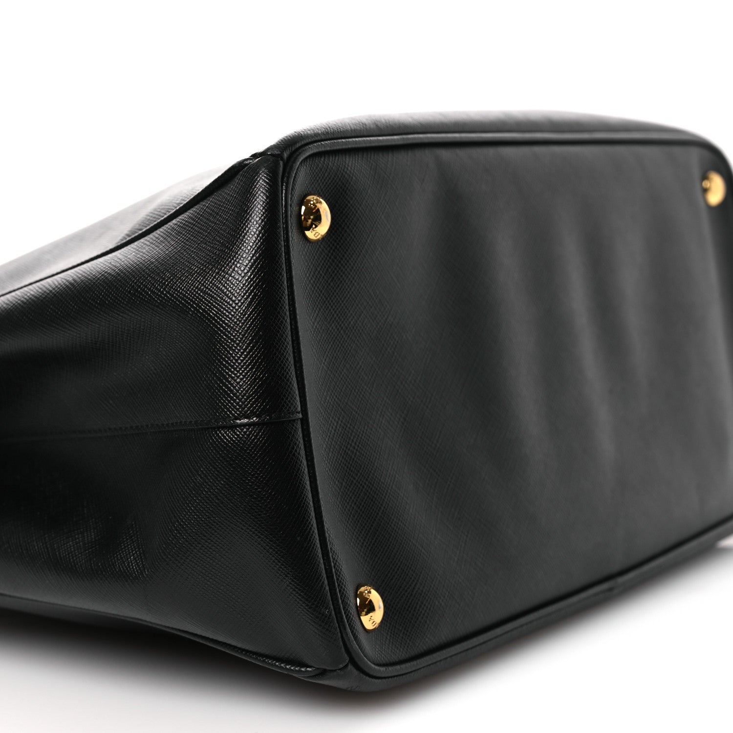 Prada Saffiano Large Galleria Double Zip Tote Black
