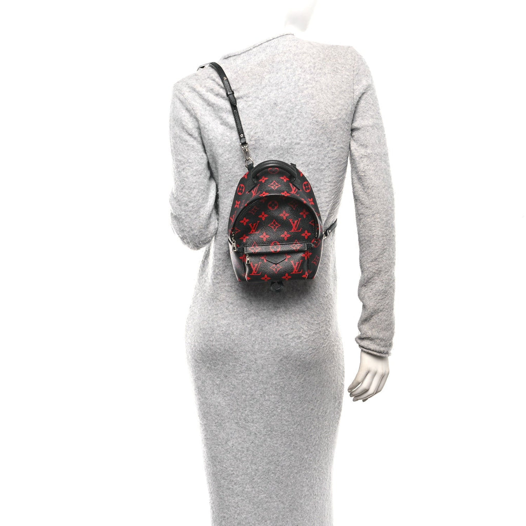 Louis Vuitton Monogram Infrarouge Palm Springs Backpack Mini