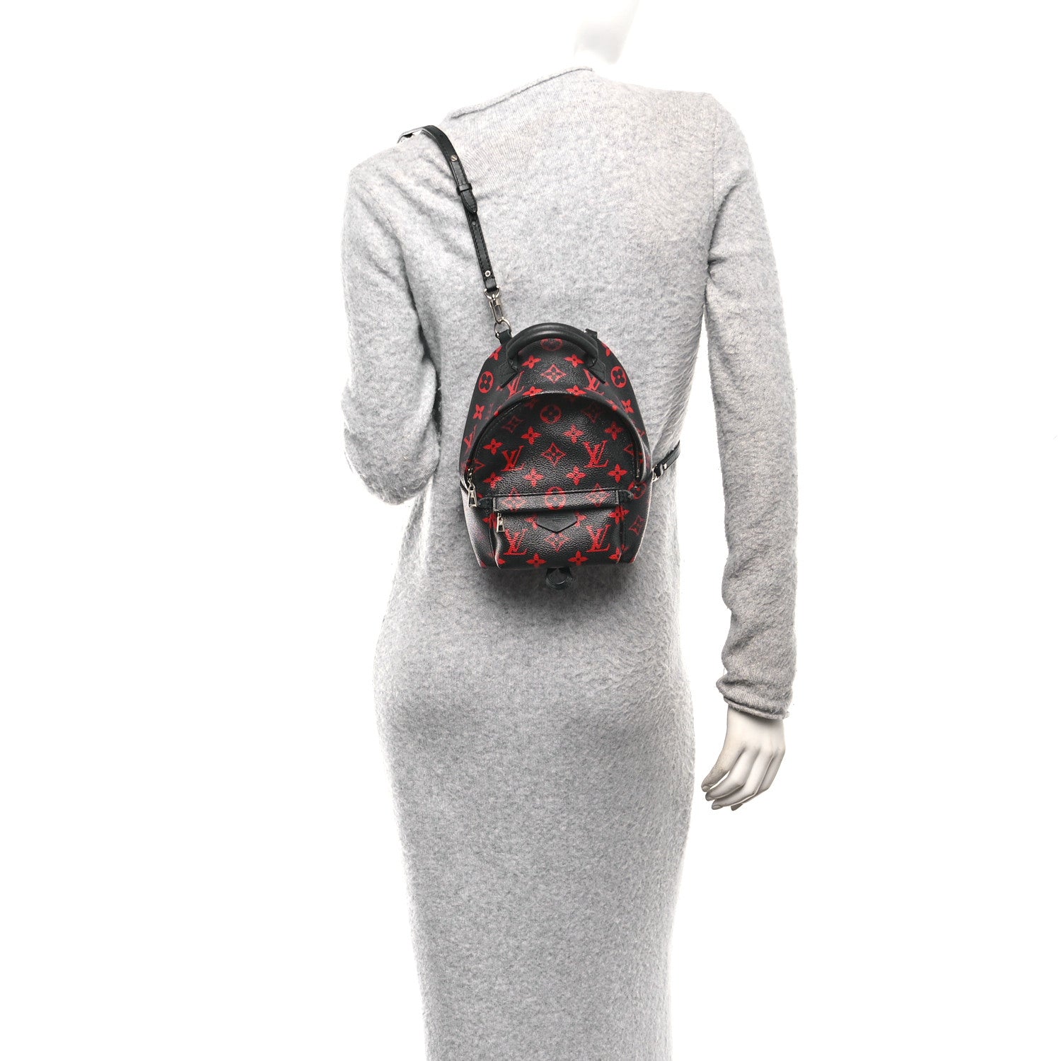 Louis Vuitton Monogram Infrarouge Palm Springs Backpack Mini