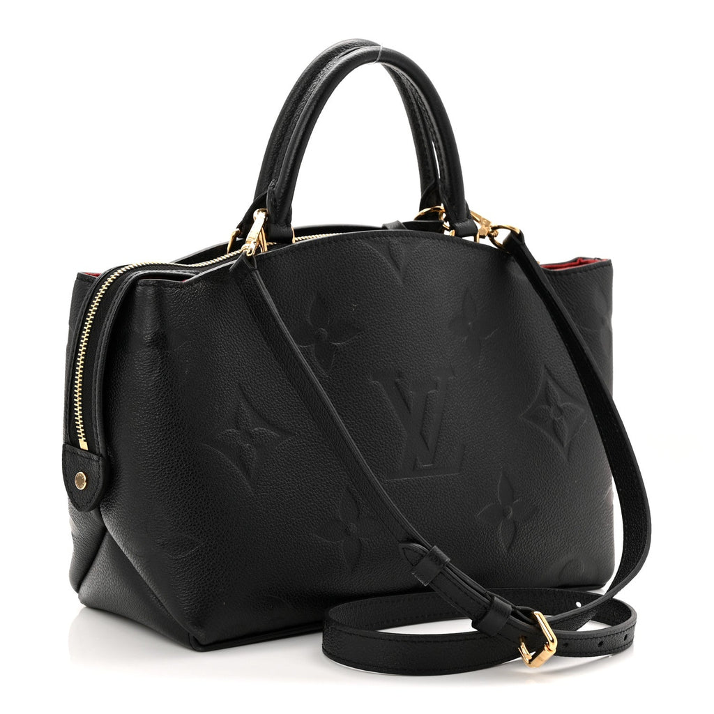 Louis Vuitton Empreinte Monogram Giant Petit Palais Black