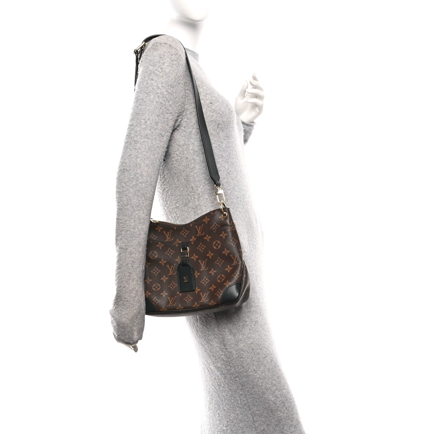 Louis Vuitton Monogram Odeon PM Black