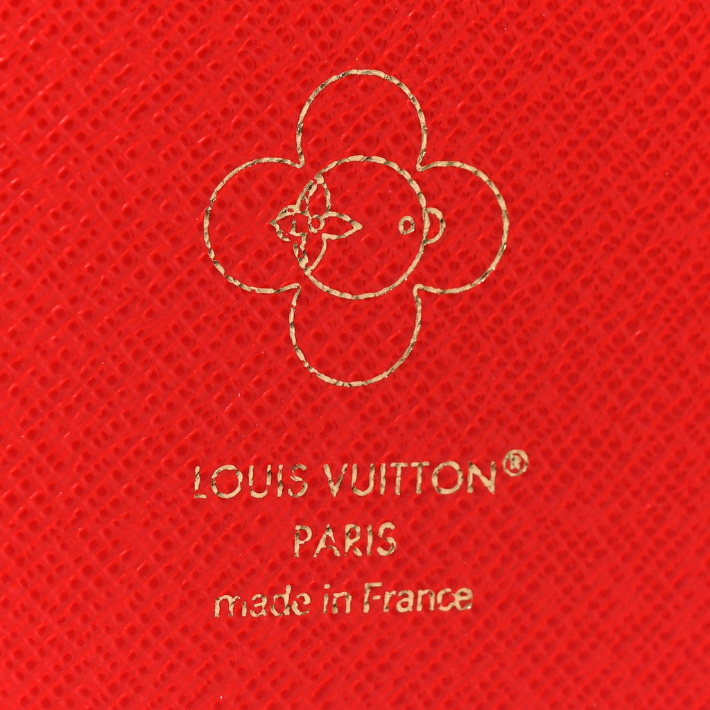 Louis Vuitton Monogram Emily Notebook Cover MM Coquelicot