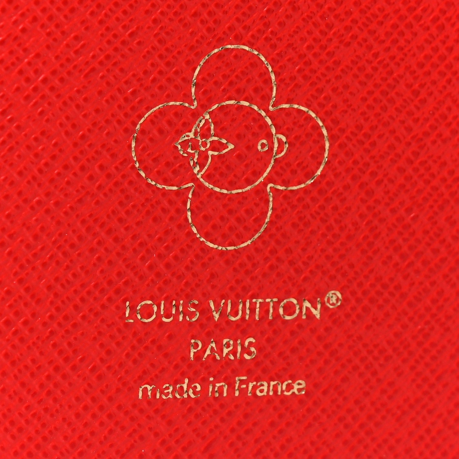 Louis Vuitton Monogram Emily Notebook Cover MM Coquelicot