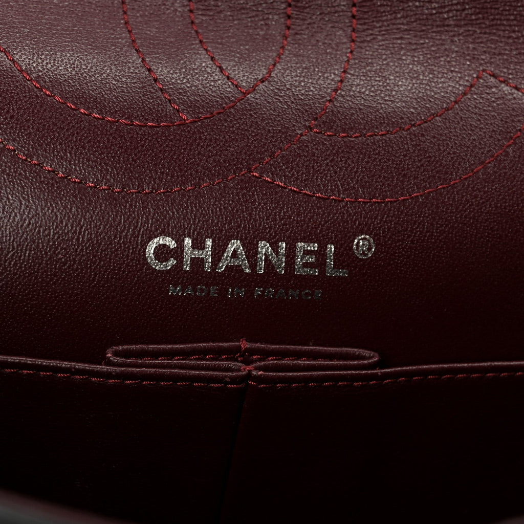 Chanel Aged Calfskin Quilted 2.55 Reissue 226 Flap Black