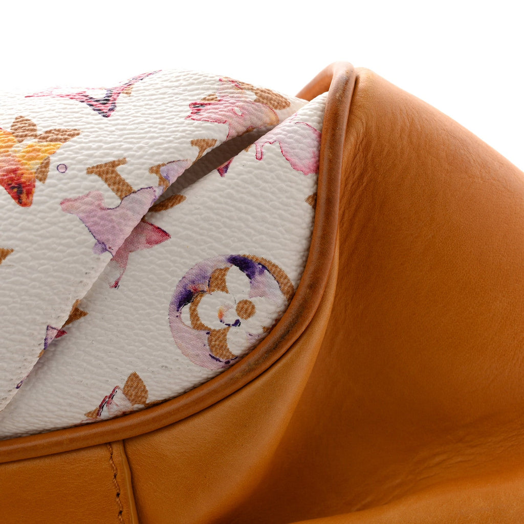 Louis Vuitton Monogram Watercolor Aquarelle Jamais White