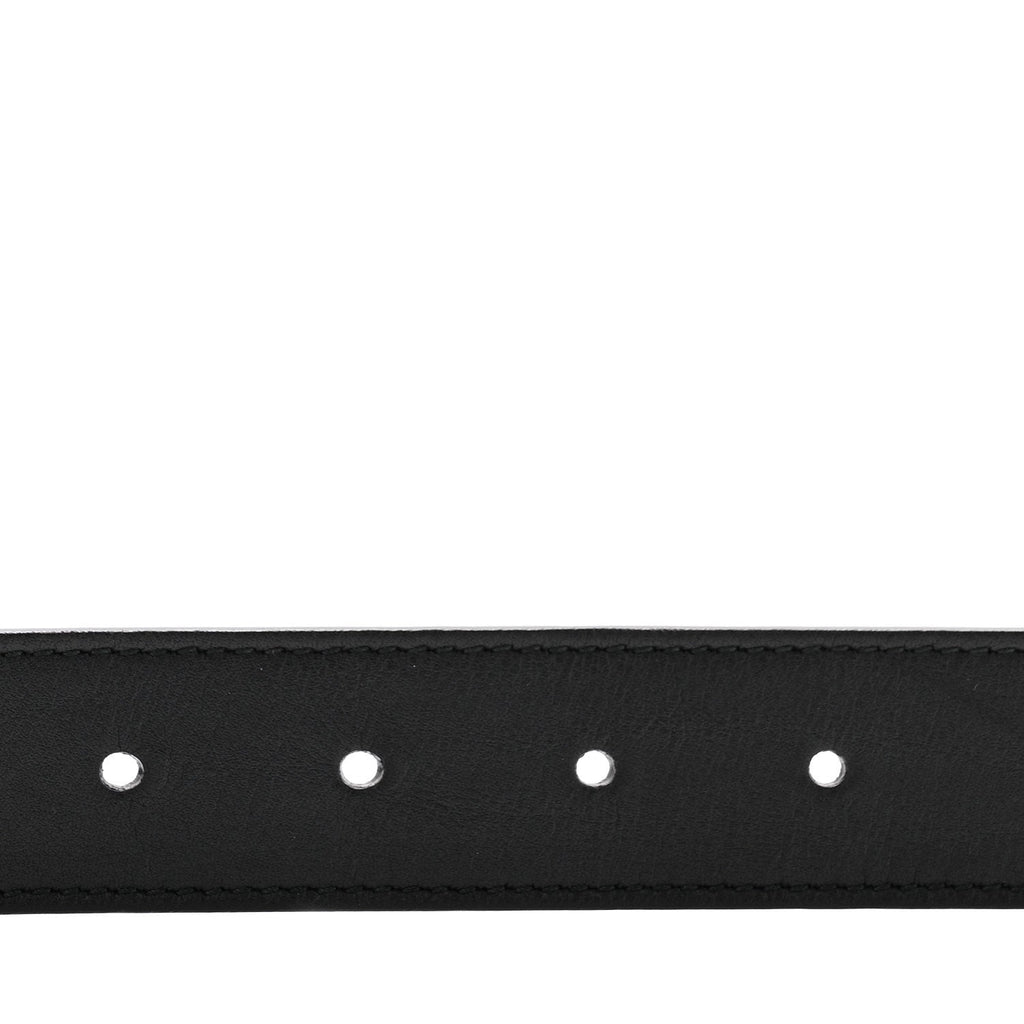 Gucci Calfskin Double G 30mm Belt 90 36 Black
