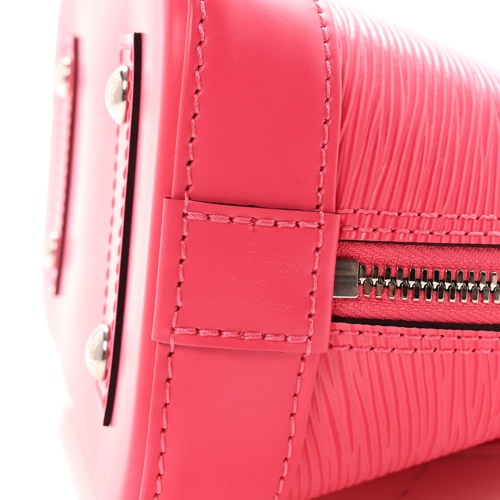 Louis Vuitton Epi Jacquard Alma BB Dragon Fruit