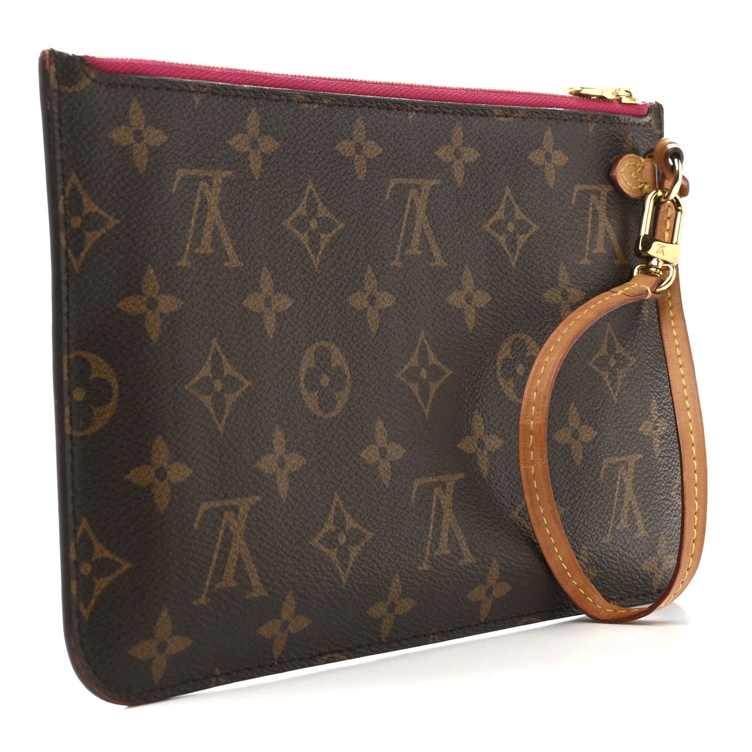 Louis Vuitton Monogram Neverfull MM GM Pochette Pivoine