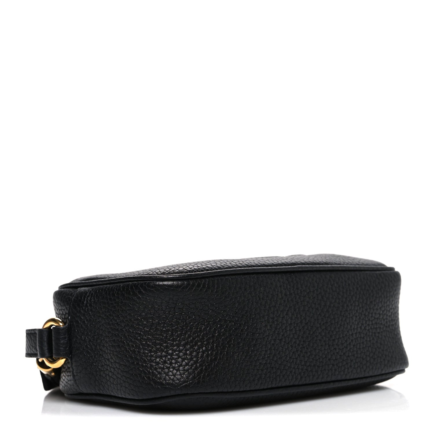 Gucci Pebbled Calfskin Mini Soho Disco Bag Black