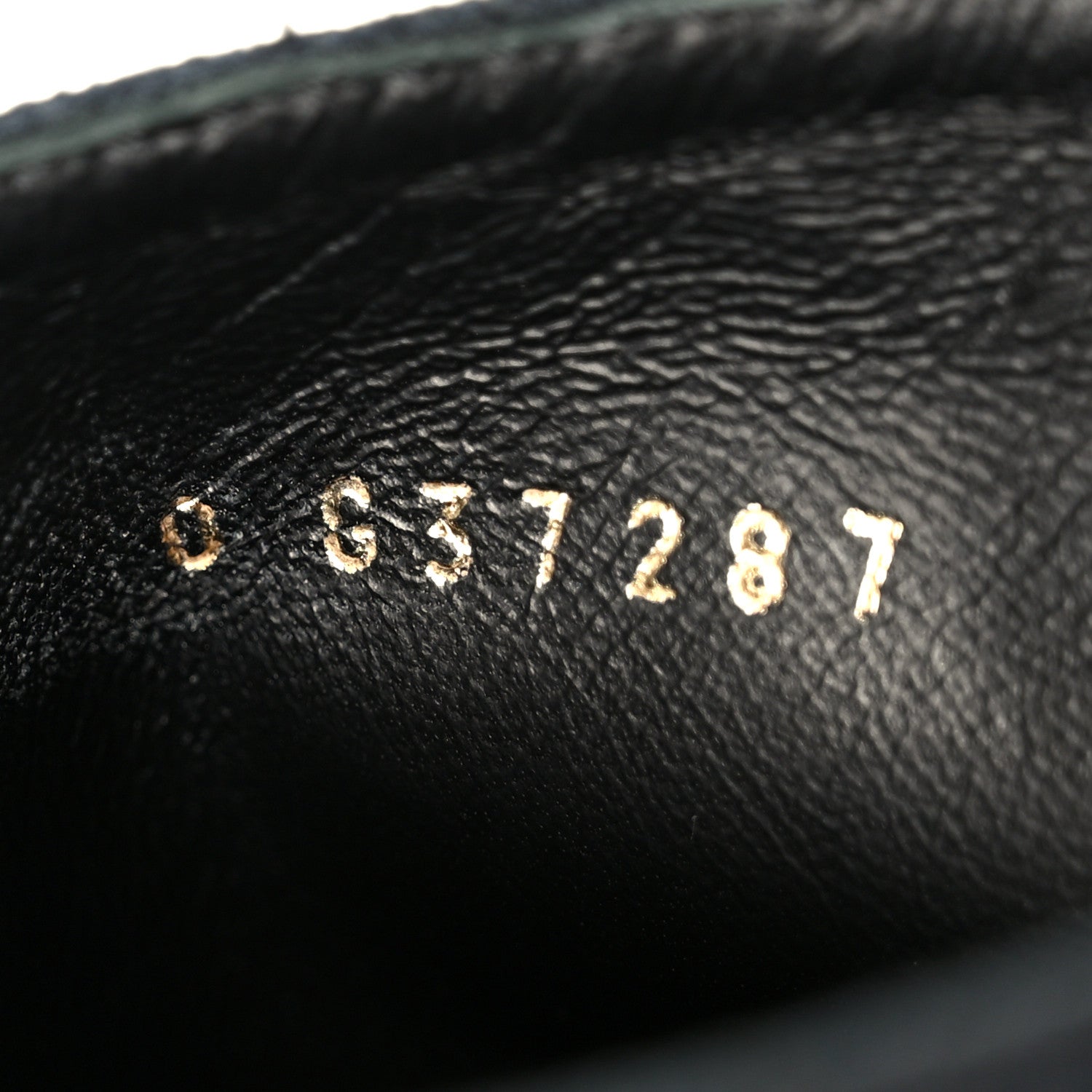 Cotton Grosgrain Cap Toe CC Lace Up Boots 37 Black