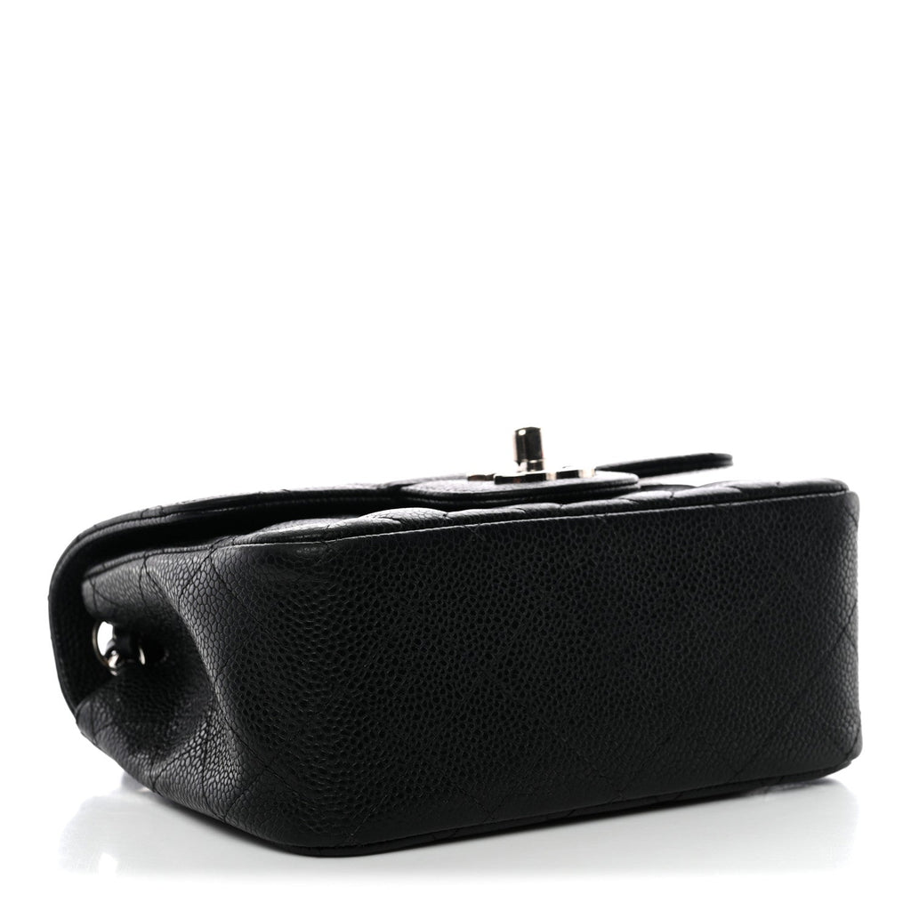 Chanel Caviar Quilted Mini Square Flap Black