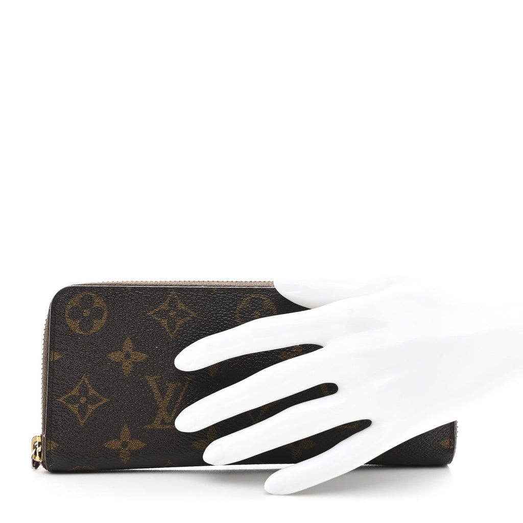 Louis Vuitton Monogram Clemence Wallet Fuchsia